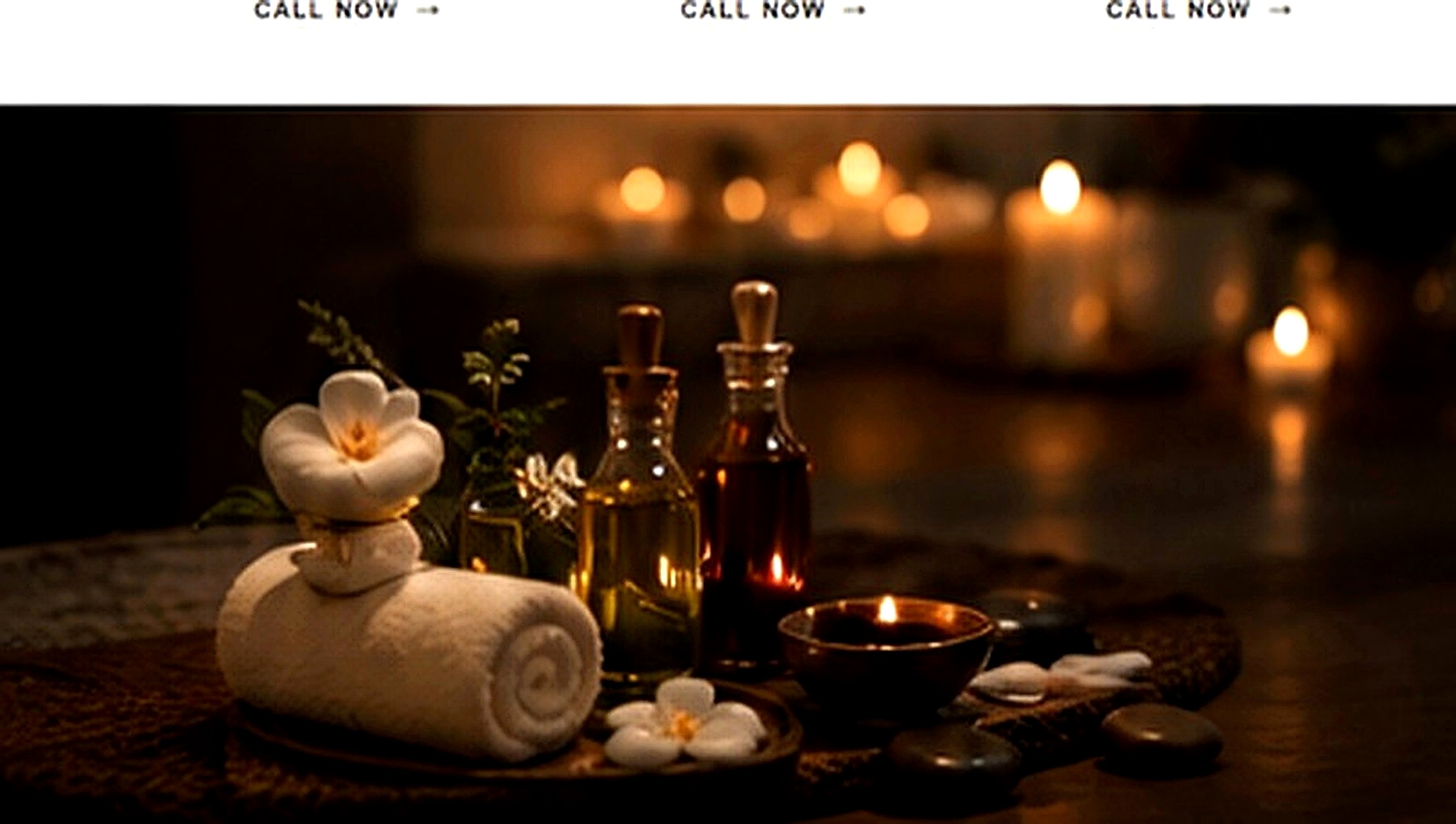 Neroli massage room and spa experience