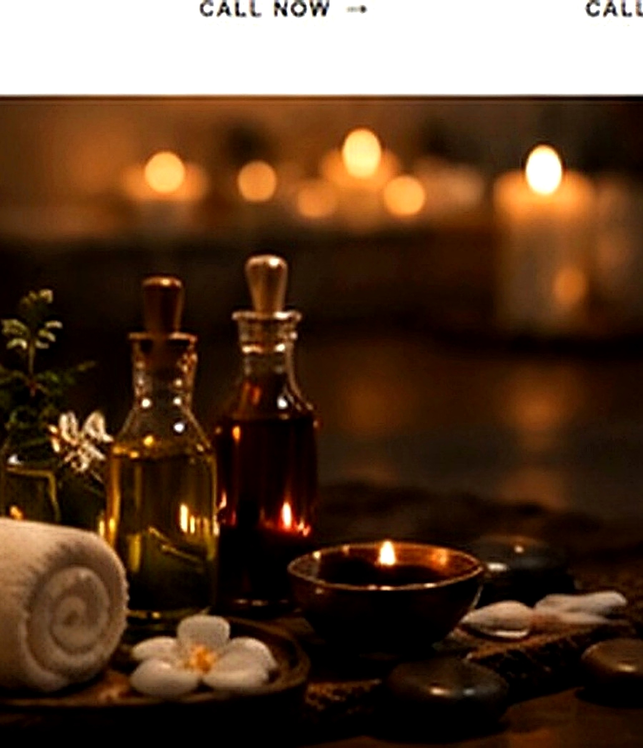 Neroli facial and skincare environment